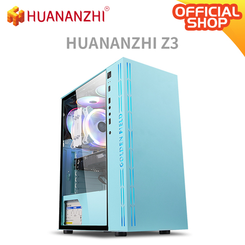 HUANANZHI Z3 bureau Gaming E5 ordinateur de bureau cpu 2620V3 DDR4 2*8G carte de jeu GTX 1050TI 4G SSD 240G haute performance PC ► Photo 1/4