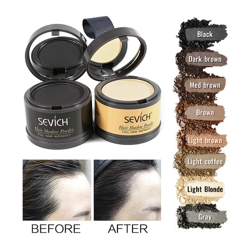 Sevich-poudre pour ligne de cheveux unisexe, 4g, maquillage, ombre, correcteur de cheveux, couverture naturelle, produit de perte de cheveux ► Photo 1/6