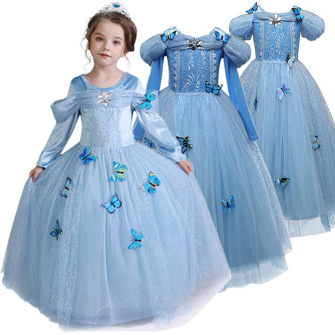 Princesse fille robe fille enfants fête de noël Costume pour enfants filles vêtements fantaisie enfants balle usure habiller ► Photo 1/6