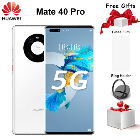 Téléphone portable d'origine Huawei Mate 40 Pro 5G 6.76 