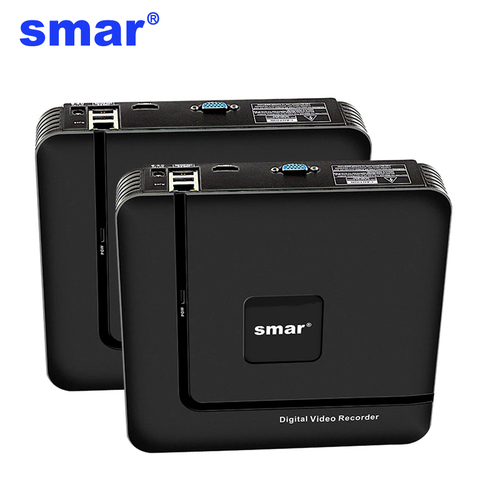 Smar – Système de sécurité autonome, modèle dernier cri Mini NVR, Full HD, 4 ch, 8 ch, H.265, pour CCTV, NVR 1080 P, 4CH, 8CH, ONVIF 2.0 pour systèmes de caméras IP, 1080P ► Photo 1/6