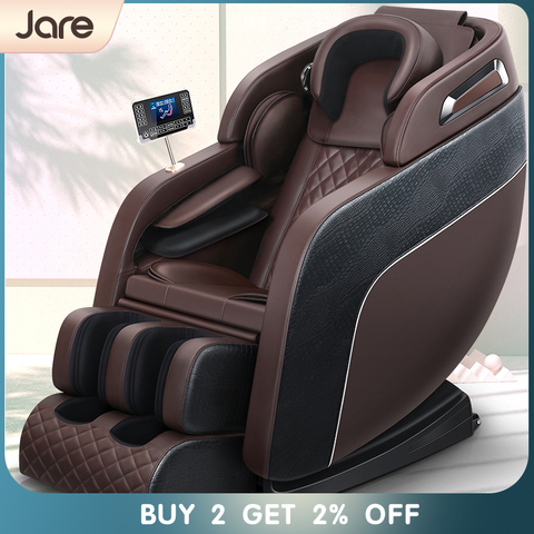 Jare S5 chine électrique Relax réglable inclinable Massage chauffage automatique Airbag dos Vibration chaise de Massage ► Photo 1/6