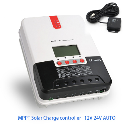 SRNE – contrôleur de Charge MPPT pour panneaux solaires, 30a/40a, 12v/24v, avec écran LCD, ML2430/ml244 ► Photo 1/6