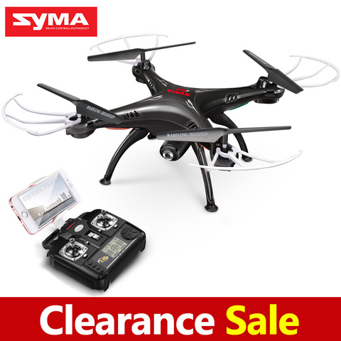 SYMA X5SW Drone avec caméra WiFi en temps réel transmettre FPV HD caméra Dron X5A pas de caméra quadrirotor Quadrocopter 4CH hélicoptère RC ► Photo 1/6