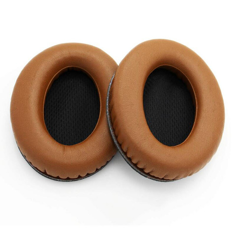 2 pièces/paire étui pour casque souple mousse à mémoire de forme coussinets d'oreille en cuir pour BOSE QC2 QC15 AE2i AE2 2w QuietComfort casque éponge couvre ► Photo 1/1