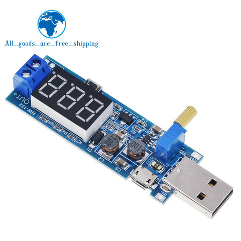 DC-DC 5 V à 3.5 V/12 V USB haut/bas Module d'alimentation réglable Boost Buck convertisseur DC 1.2 V-24 V ► Photo 1/6