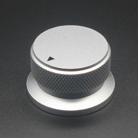 Bouton de potentiomètre en alliage d'aluminium pour four électrique, bouton de réglage de l'amplificateur Audio 34x20mm ► Photo 1/3