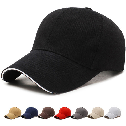 Casquette de Baseball pour hommes femmes | Classique, chapeau de papa, casquette unie profil bas ► Photo 1/6