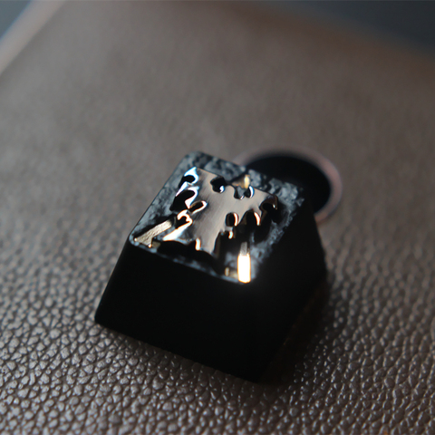 1 pièce en alliage d'aluminium de Zinc rétro-éclairé capuchon de clé pour clavier mécanique Starcraft 2 SC2 Terran Keycap ► Photo 1/3