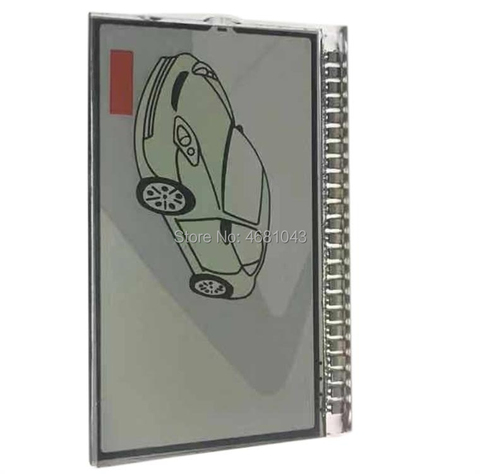 Porte-clés avec écran LCD et pieds métalliques, pour télécommande Scher Khan M5, vente en gros ► Photo 1/1