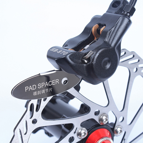 Outil de réglage des plaquettes de frein à disque vtt, 1 pièce, aide au montage des plaquettes de vélo, outils d'alignement des rotors, Kit de réparation de vélo ► Photo 1/6