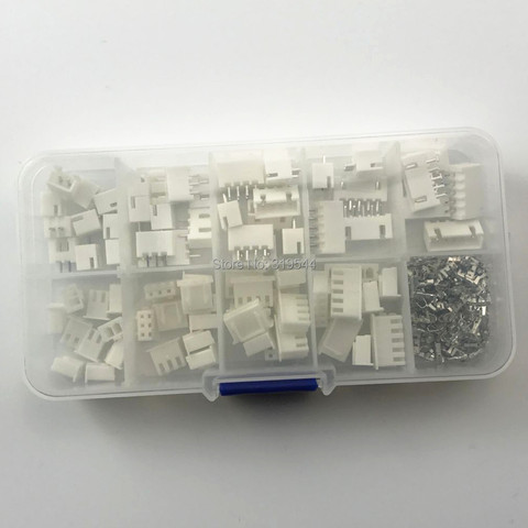 Connecteur JST adaptateur XH, 230 pièces, Kit de terminaux à pas de 2.54mm, 2/3/4/5 broches ► Photo 1/6