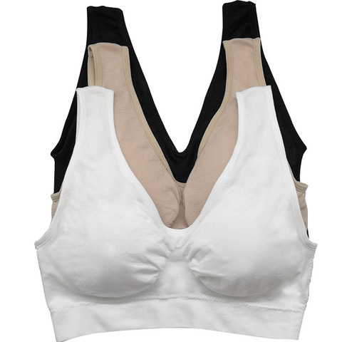 Soutien-gorge poitrine Sexy dos nu pour femmes, brassière grande taille sans fil, brassière respirante sans couture, 1 pièce, wfws01 ► Photo 1/6