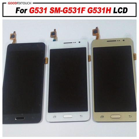 Haute qualité pour Samsung Galaxy Grand Prime G531 G531F SM-G531F G531H écran LCD + écran tactile numériseur assemblée + bouton d'accueil ► Photo 1/4