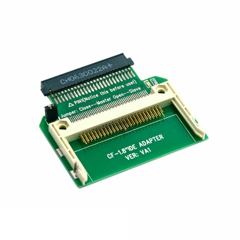 Cf-carte Merory-adaptateur Flash Compact pour disque dur Ide de 1.8 