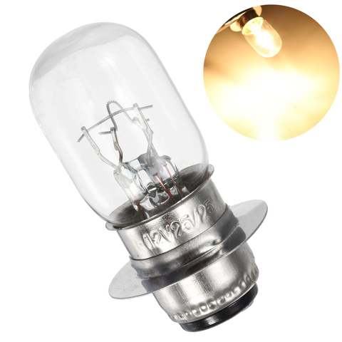 Ampoule phare moto Quad 12V 25/25W | Projecteur ampoule frontale PX15D P15D T19 450/450LM ► Photo 1/5