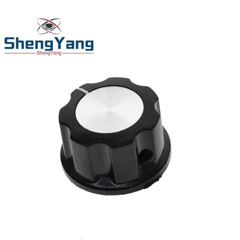 ShengYang – bouton de potentiomètre intérieur 6.4mm, interrupteur rotatif en bakélite WH118 WX050 ► Photo 1/3