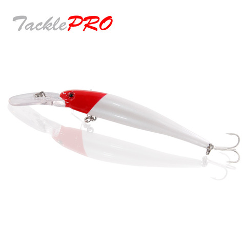 TacklePRO-leurre méné rigide M64 pour la pêche en profondeur, appât artificiel Wobbler idéal pour la pêche en eau salée, kickbait, 9cm, 8.9g, 4m, 1 unité ► Photo 1/6