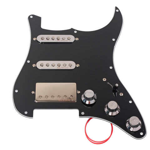 Jeu de plaques de micros précâblés SSH Alnico 5 Humbucker pour accessoires de remplacement de guitare électrique ► Photo 1/6