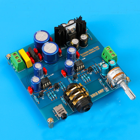 2022 vente haut à la mode platine de prototypage Ac/dc12v-18v pour Audio Hifi casque amplificateur Kit Base sur Solo Amp bricolage Kits avec Op Ne5534 ► Photo 1/1