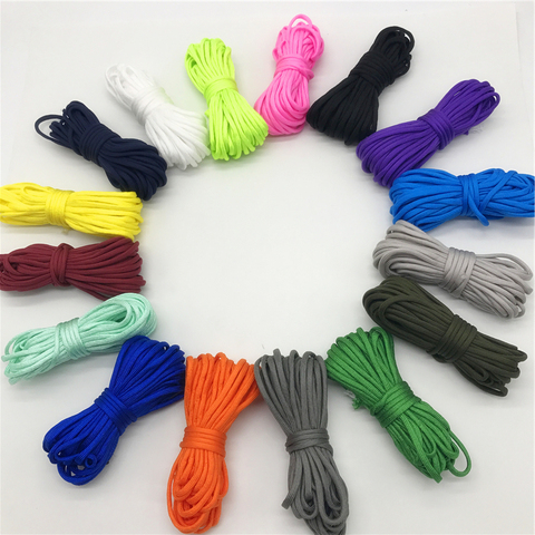 Longe Parachute Type Mil Spec III 7 brins | Cordon Paracord 550, corde de Type Mil Spec III, accessoires à bricoler et soi-même 5yards 4mm ► Photo 1/6