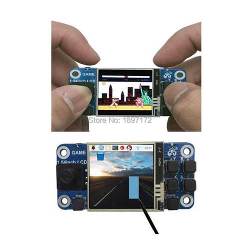 Raspberry Pi-jeu zero W/2B/3B +/4B-mini écran tactile LCD de 1.54 pouces ► Photo 1/6