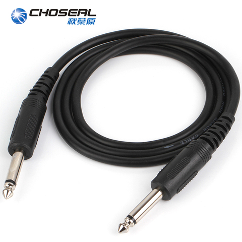 CHOSEAL – câble Audio Jack 6.5 mâle vers mâle, pour mélangeur de guitare stéréo, amplificateur et haut-parleur, 6.35mm ► Photo 1/6