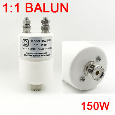 BALUN – antenne balun à ondes courtes, 150W, 250W, pour radio et récepteur QRP, puissance de résistance, SSB, utp W, 1:1 ► Photo 1/3