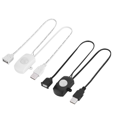 Détecteur infrarouge de capteur de mouvement de cc 5V/12V/24V USB PIR pour le commutateur Intelligent de détection de bande de lumière LED ► Photo 1/6