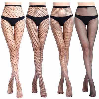 Collant en résille pour femmes, SEXY, taille haute, pour boîte de nuit, culotte en maille, lingerie, tt016, 6 pièces/lot ► Photo 1/6