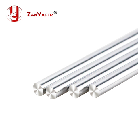 1 pièces OD 8mm x 200mm cylindre Liner Rail axe linéaire axe optique chrome pour accessoire d'imprimante 3D pour CNC ► Photo 1/4