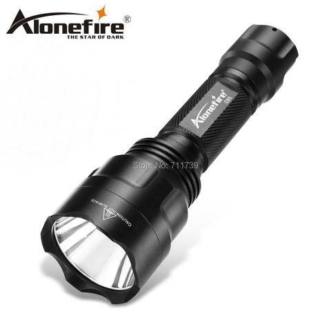 AloneFire – lampe de poche C8 à led haute puissance, XML T6 L2 U3, 5000lm, torche imperméable pour l'exploration de grotte et l'escalade ► Photo 1/6