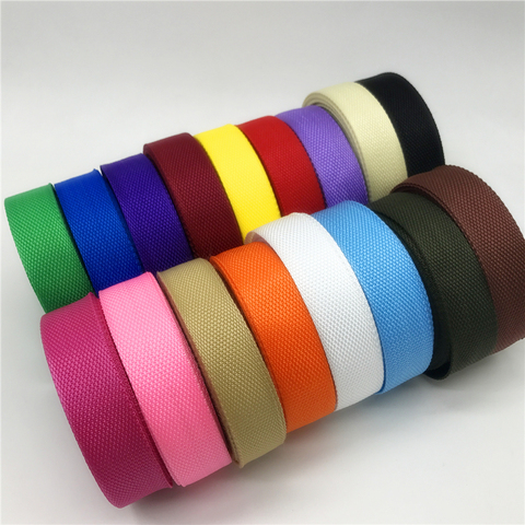 5 yards 30mm Sangle En Nylon Polypropylène PP Sangle Ruban de Courroie De Bande Collier de Chien Harnais Sac À Dos Plein Air Sac Pièces ► Photo 1/6