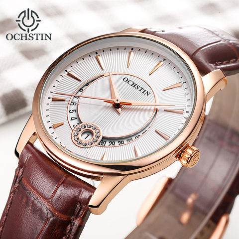 OCHSTIN – montre-bracelet à Quartz pour femmes, en or Rose, de marque de luxe, pour les affaires ► Photo 1/1