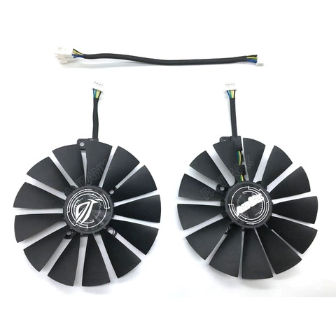 Ventilateur de refroidissement de carte vidéo de jeu, 95MM, pour ASUS ROG STRIX Dual RX 470 570, pour AMD RX470 RX570 ► Photo 1/4