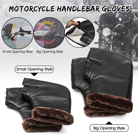 Gants de guidon de moto imperméable épaissir les poignées de main -  Historique des prix et avis, Vendeur AliExpress - Motorwood Store