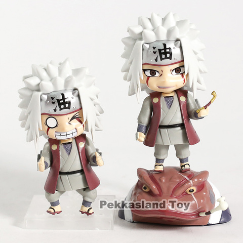 Naruto Shippuden Jiraiya avec Gama Bunta PVC figurines jouets 2 pièces/ensemble ► Photo 1/5