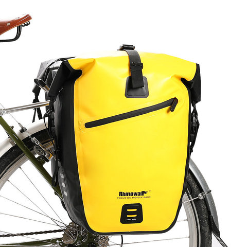 Sac étanche pour vélo de route, vtt, support arrière, sacoche de cyclisme, sac à bandoulière, accessoires de vélo, 25l-27l ► Photo 1/6