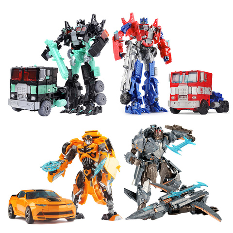 Voiture Robot transformable de 19cm, Collection de jouets figurines d'action, cadeau pour enfants, modèle de jouets pour garçons ► Photo 1/6