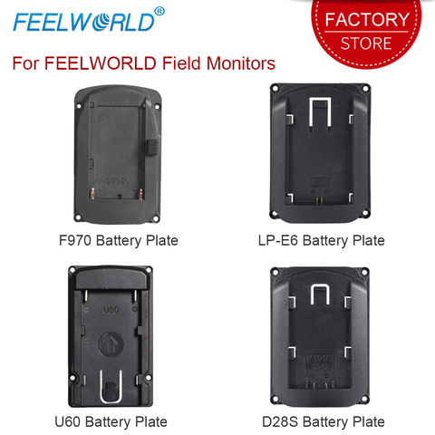 Feelworld – plaque de batterie pour moniteur de champ de caméra DSLR F570 T7 T756 FW703 FW279S FW760 FW759 FW450 S450-M A737, Etc. ► Photo 1/6