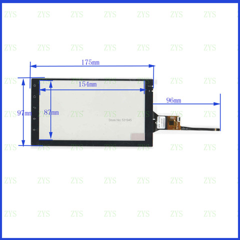 ZhiYuSun 175*100 nouveau 7 pouces CapacitiveTouch écran 175mm * 100 mmcompatible HST105T25 R14392 ► Photo 1/1