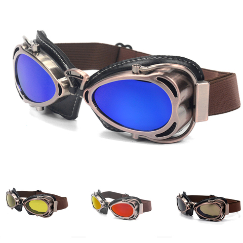 Evomosa lunettes universelles pour moto | Course d'équitation, Scooter Chopper Cruiser café, casque de course, lunettes de soleil, nouveau ► Photo 1/6