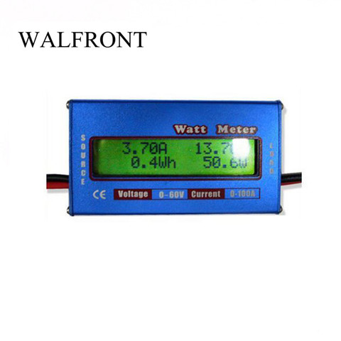 1 pièces wattmètre numérique haute précision compteur de puissance DC 60 V 100A RC Watt mètre vérificateur Balance tension batterie analyseur de puissance ► Photo 1/6