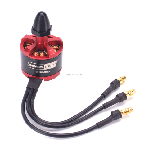 Moteur sans balais CCW de couleur rouge 2212 920KV pour quadrirotor et multicopter F450 500 550 ► Photo 1/6