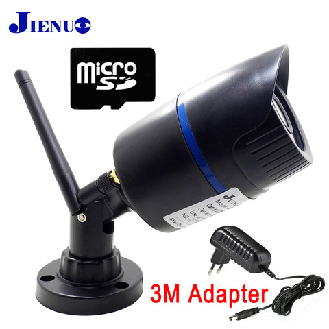 JIENU caméra IP wifi 720 P 960 P 1080 P CCTV Surveillance de sécurité extérieure étanche sans fil accueil caméra Support Micro sd slot ipcam ► Photo 1/6