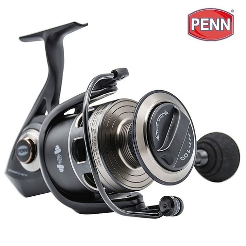 PENN – Moulinet de canne à pêche, original, conflit CFT, 2000 — 8000, 7 + 1BB, HT-100, en mer, eau douce, eau salée, entièrement en métal ► Photo 1/6