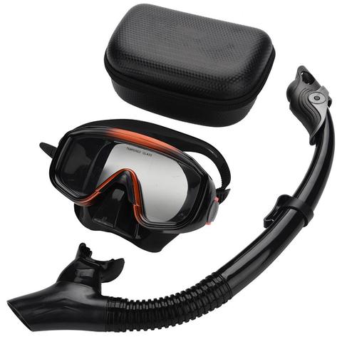 YonSub-ensemble de masques de plongée en apnée et tuba, lunettes de plongée sous-marine, équipement pour la plongée sous-marine ► Photo 1/6