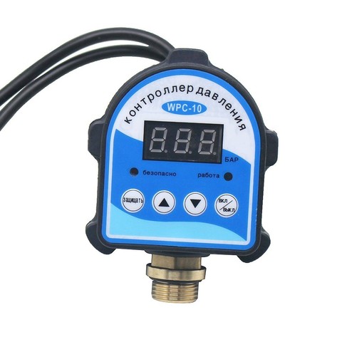 Interrupteur de contrôle de pression pour pompe à eau, russie affichage LED numérique, G1/4 
