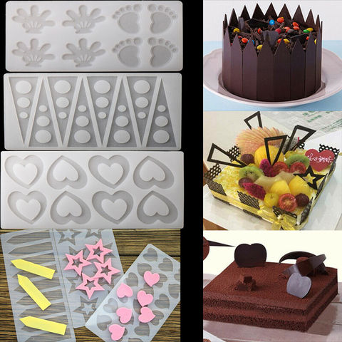 23 formes bricolage Silicone chocolat Fondant bonbons moule gâteau décoration outils maison à la main gâteau Fondant moule ► Photo 1/6