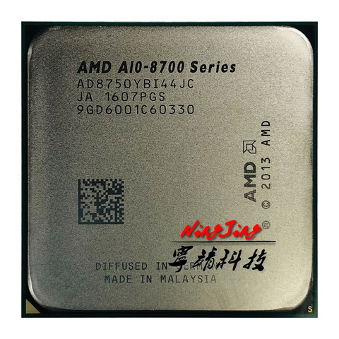 AMD A10-Series PRO A10-8750B A10 8750 3.6G 65 W AD8750YBI44JC/AD875BYBI44JC Prise FM2 + ► Photo 1/2